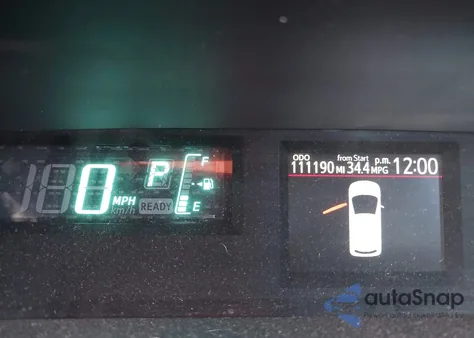 2013 Toyota Prius C One из США, поврежденный, VIN JTDKDTB32D1040828